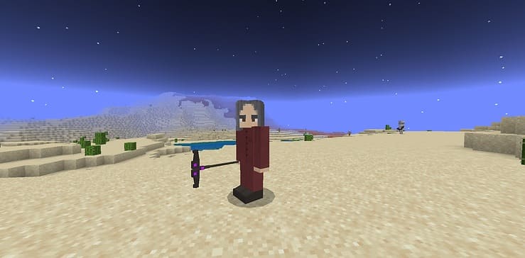 Arthur Harlow in Minecraft PE (Bedrock)