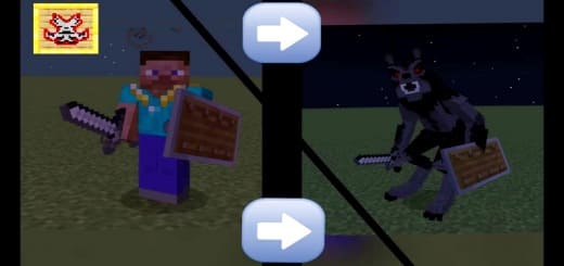 Mod: Werewolf [1.20+] Minecraft PE / Bedrock [xfgiven_vers]