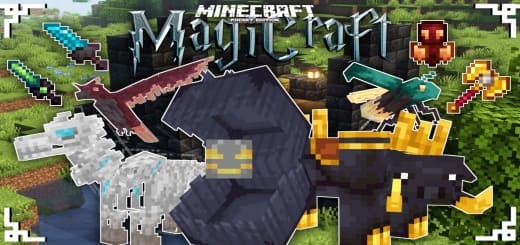 Mod: Fantasy and Magic [1.19; 1.20+] Minecraft PE / Bedrock [xfgiven_vers]