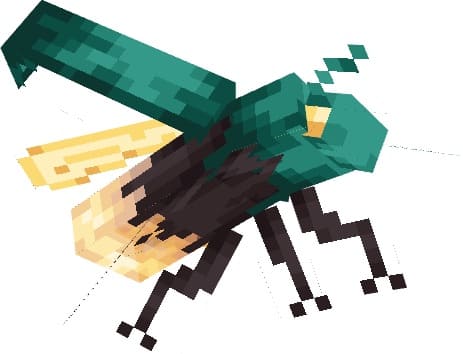 Dragonfly in Minecraft PE (Bedrock)