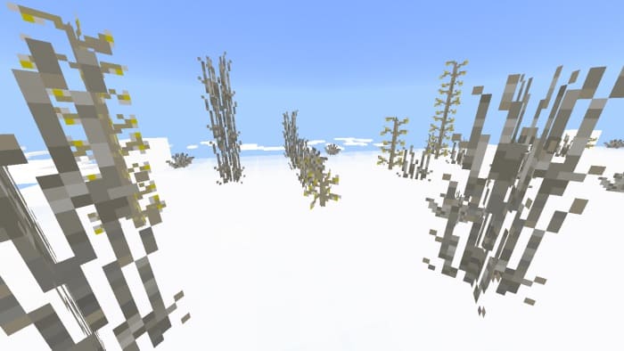 Plants in Minecraft PE (Bedrock)