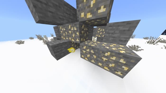 Heavenly Ores in Minecraft PE (Bedrock)