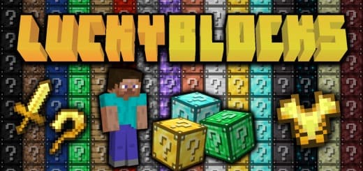 Mod: Lucky Blocks [1.19; 1.20+] Minecraft PE / Bedrock [xfgiven_vers]