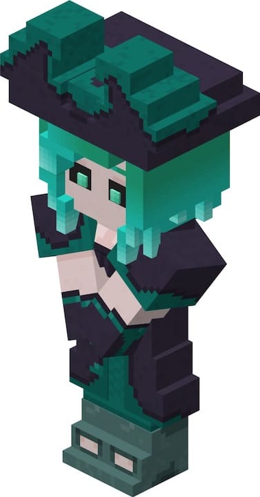 Witch in Minecraft PE (Bedrock)