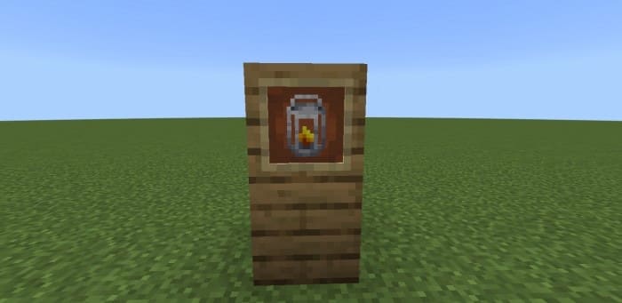 Flashlight in Minecraft PE (Bedrock)