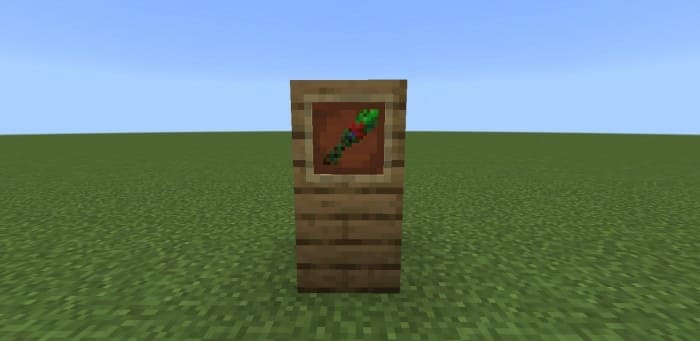 Harvest Staff in Minecraft PE (Bedrock)