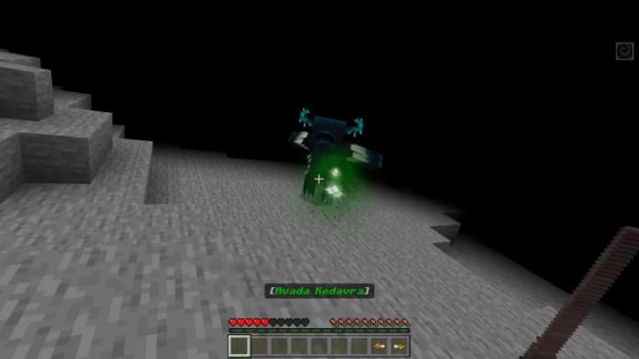 Avada kedavra in Minecraft PE (Bedrock)