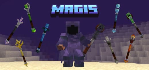 Mod: Magic Powers [1.20+] Minecraft PE / Bedrock [xfgiven_vers]