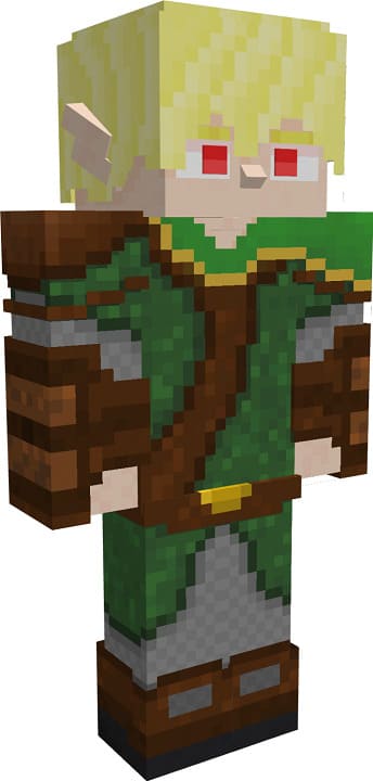 Knight in Minecraft PE (Bedrock)