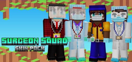 Skins: Doctors [1.19; 1.20+] Minecraft PE / Bedrock [xfgiven_vers]