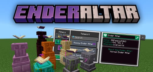 Mod: Ender's Altar [1.20+] Minecraft PE / Bedrock [xfgiven_vers]