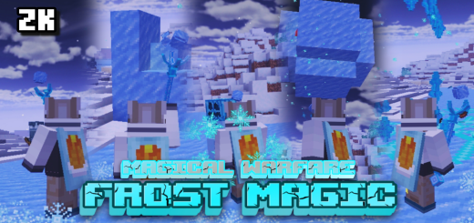 Mod: Ice Staff [1.20+] Minecraft PE / Bedrock [xfgiven_vers]