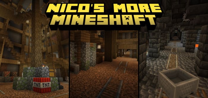 Mod: New mines [1.20+] Minecraft PE / Bedrock [xfgiven_vers]