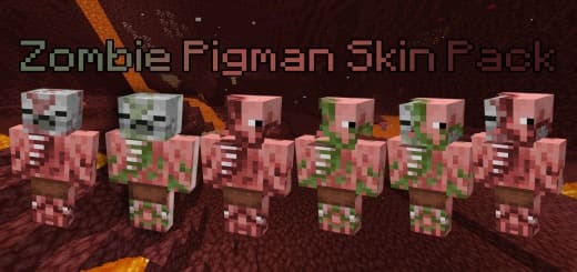 Skins: Pigzombie [1.20+] Minecraft PE / Bedrock [xfgiven_vers]