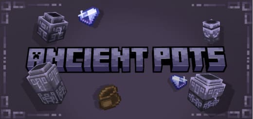 Mod: Ancient Pots [1.20+] Minecraft PE / Bedrock [xfgiven_vers]