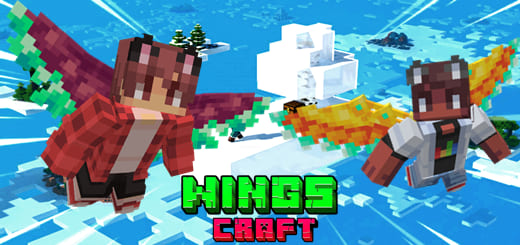 Mod: Wings [1.20+] Minecraft PE / Bedrock [xfgiven_vers]