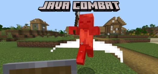 Mod: Updated combat [1.20; 1.21+] Minecraft PE / Bedrock [xfgiven_vers]