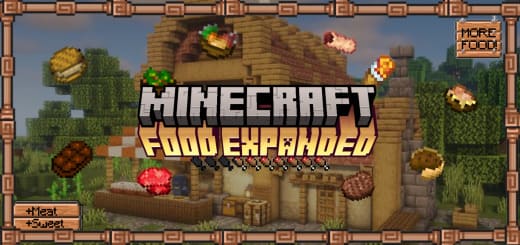 Mod: Diverse Food [1.20+] Minecraft PE / Bedrock [xfgiven_vers]