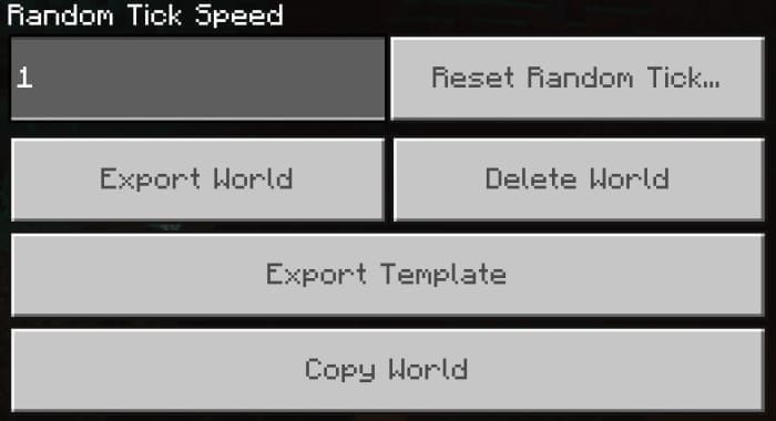 Resourcespac: Mobile offloading of worlds [1.20+] Minecraft PE / Bedrock [xfgiven_vers]