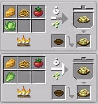 Крафт сырной пасты из мода Пиво и закуски для Майнкрафт ПЕ (Бедрок)