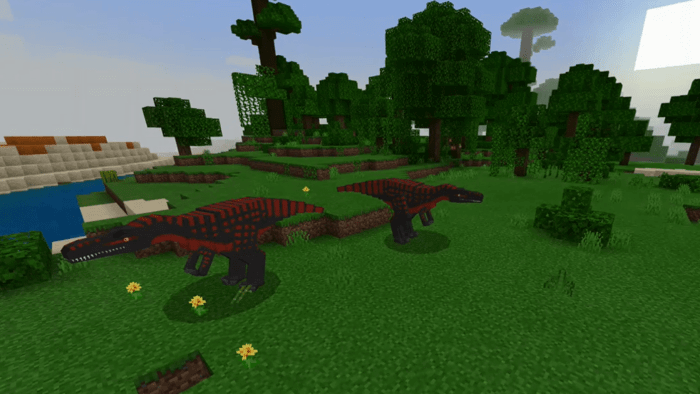 985920171 Prehistoric World in the Jungle | Minecraft PE Seed Minecraft PE / Bedrock [xfgiven_vers]