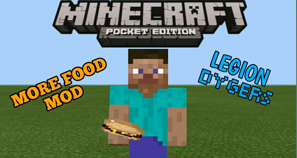 MORE FOOD MOD | Minecraft PE Minecraft PE / Bedrock [xfgiven_vers]