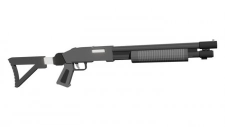 Shotgun in Minecraft PE (Bedrock)