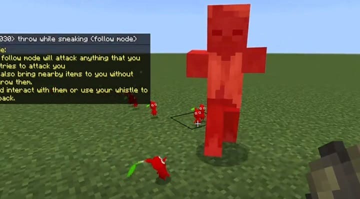 Aggressive Vegetables in Minecraft PE (Bedrock)