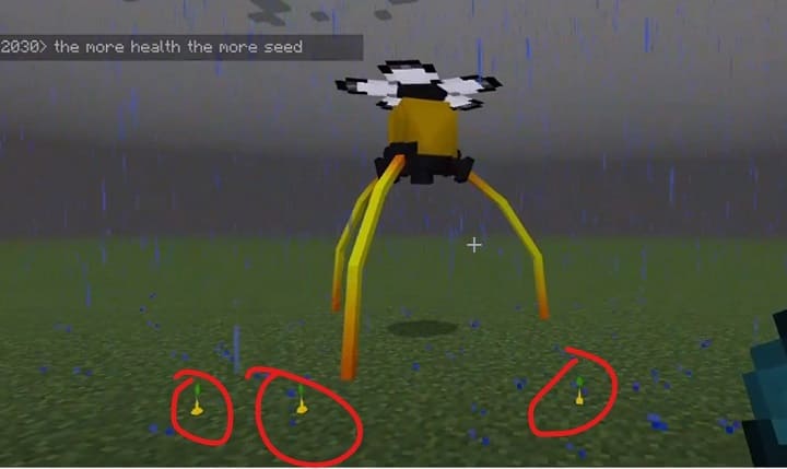 Planted Vegetables in Minecraft PE (Bedrock)