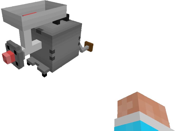 Meat Grinder in Minecraft PE (Bedrock)