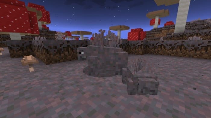 Mycelig in Minecraft PE (Bedrock)