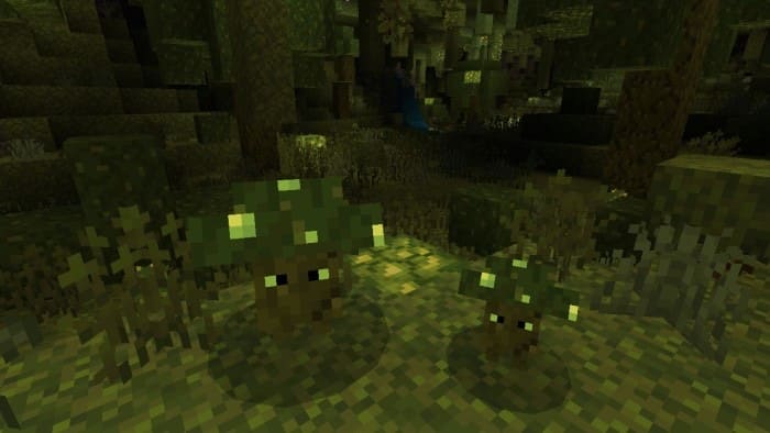 Moss Mushroom in Minecraft PE (Bedrock)