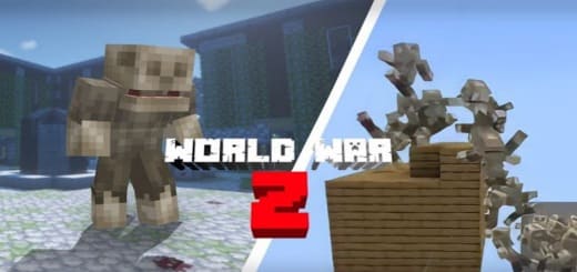 Mod: Wild Zombies [1.20; 1.21+] Minecraft PE / Bedrock [xfgiven_vers]