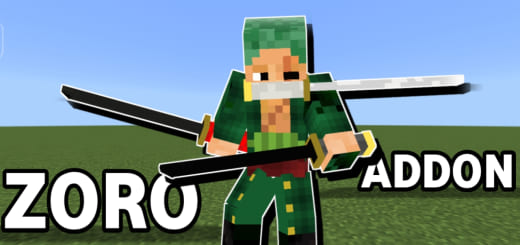 Mod: Zoro [1.20+] Minecraft PE / Bedrock [xfgiven_vers]