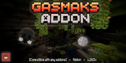 Mod: Gas Poisoning [1.20; 1.21+] Minecraft PE / Bedrock [xfgiven_vers]