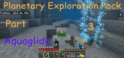 Mod: Sea Glider [1.20; 1.21+] Minecraft PE / Bedrock [xfgiven_vers]