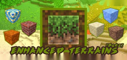 Textures: Realistic terrains [1.20; 1.21+] Minecraft PE / Bedrock [xfgiven_vers]