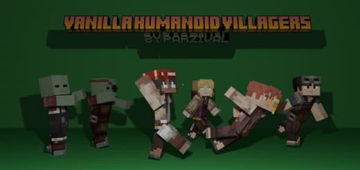 Textures: Human inhabitants [1.20; 1.21+] Minecraft PE / Bedrock [xfgiven_vers]