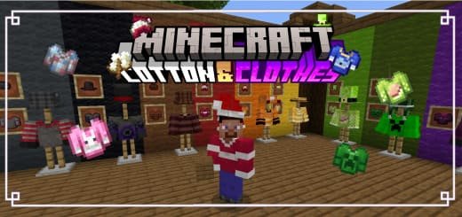 Mod: Beautiful clothes [1.20; 1.21+] Minecraft PE / Bedrock [xfgiven_vers]