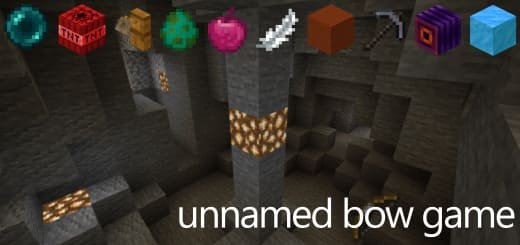 Map: The Mysterious Bow Game [1.20; 1.21+] Minecraft PE / Bedrock [xfgiven_vers]