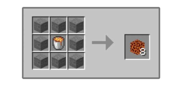 Новые рецепты в Minecraft PE