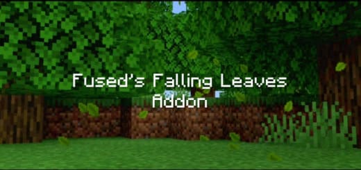 Mod: Falling Leaves[1.21+] Minecraft PE / Bedrock [xfgiven_vers]