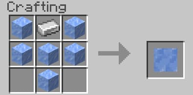 Ice Shield in Minecraft PE (Bedrock)