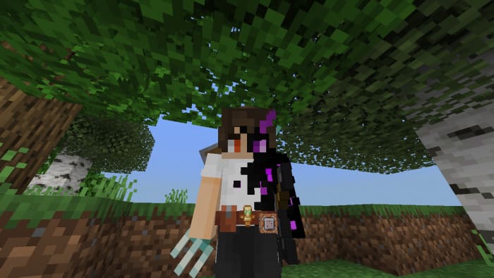 Предметы на ремне в Майнкрафт ПЕ (Бедрок)