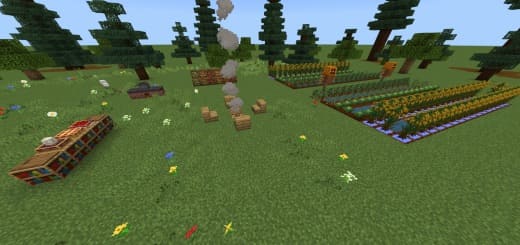 Mod: Farm Products[1.21+] Minecraft PE / Bedrock [xfgiven_vers]