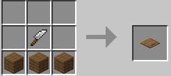 Cutting Board in Minecraft PE (Bedrock)