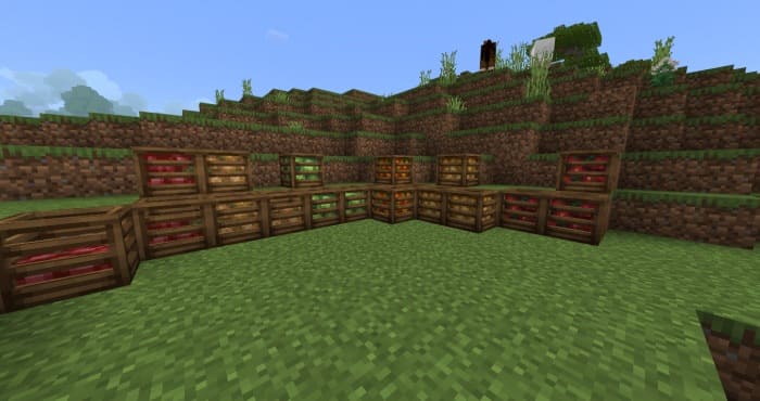 Food Basket in Minecraft PE (Bedrock)