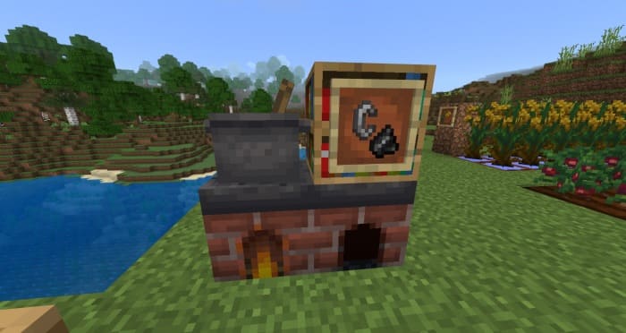 Stove in Minecraft PE (Bedrock)