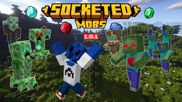 Mod: Difficult mobs [1.21+] Minecraft PE / Bedrock [xfgiven_vers]