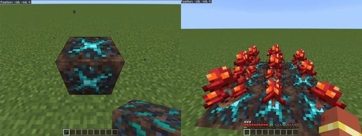 Использования компоста душ из мода Адские блюда для Майнкрафт ПЕ (Бедрок)